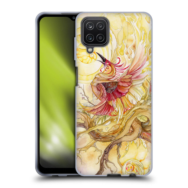 Stephanie Law Art Phoenix Soft Gel Case for Samsung Galaxy A12 (2020)