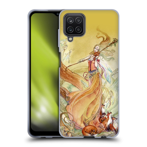 Stephanie Law Art Violin Soft Gel Case for Samsung Galaxy A12 (2020)