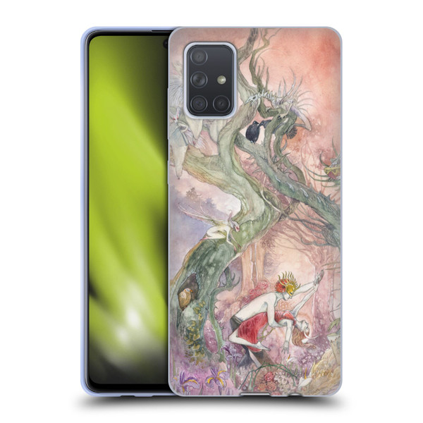 Stephanie Law Art Love Soft Gel Case for Samsung Galaxy A71 (2019)