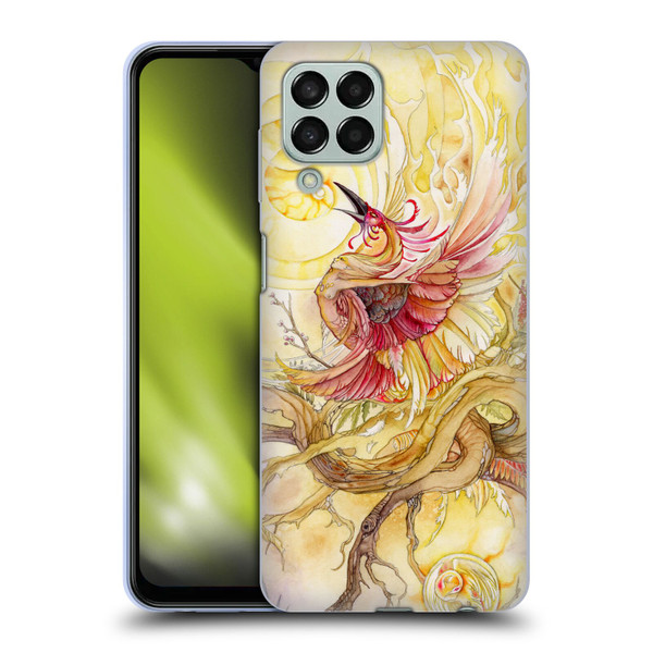 Stephanie Law Art Phoenix Soft Gel Case for Samsung Galaxy M33 (2022)