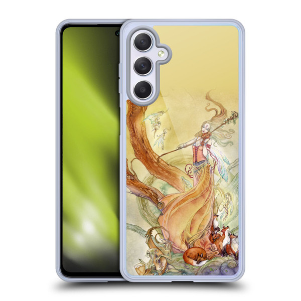 Stephanie Law Art Violin Soft Gel Case for Samsung Galaxy M54 5G