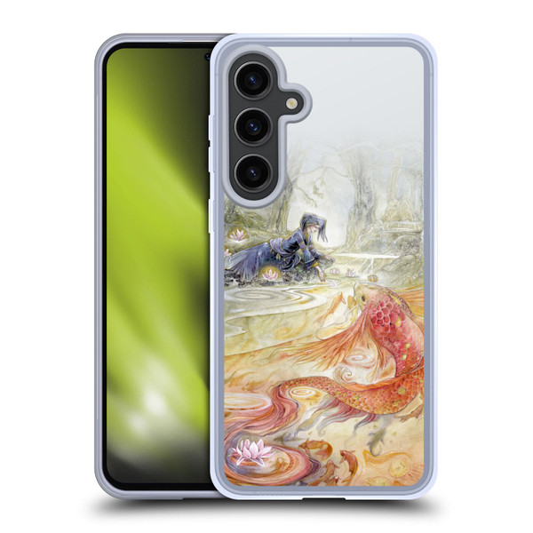Stephanie Law Art Pure Heart Soft Gel Case for Samsung Galaxy S24+ 5G