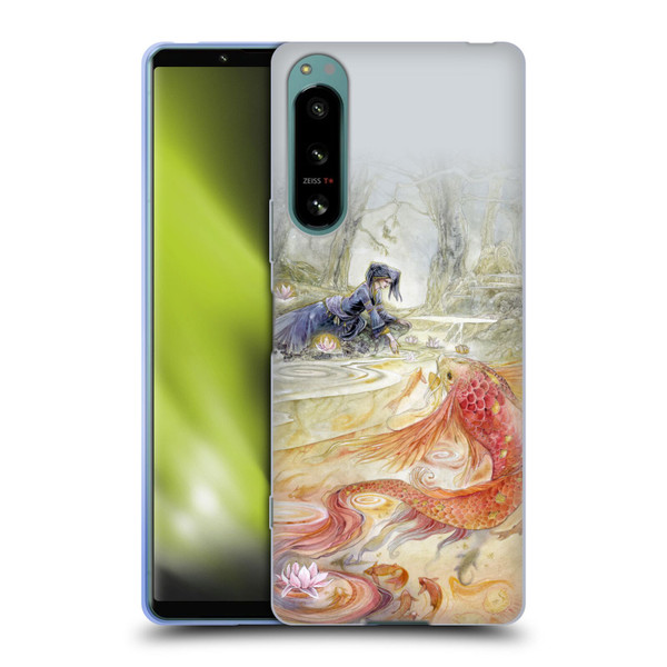 Stephanie Law Art Pure Heart Soft Gel Case for Sony Xperia 5 IV