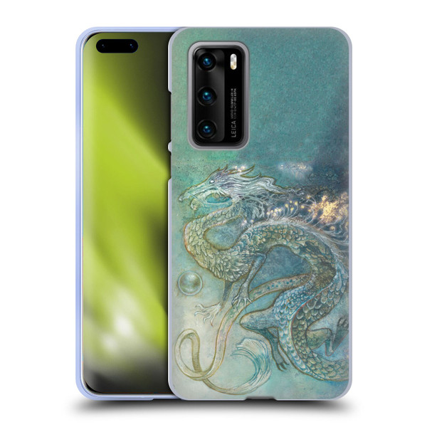 Stephanie Law Graphics Dragon Soft Gel Case for Huawei P40 5G