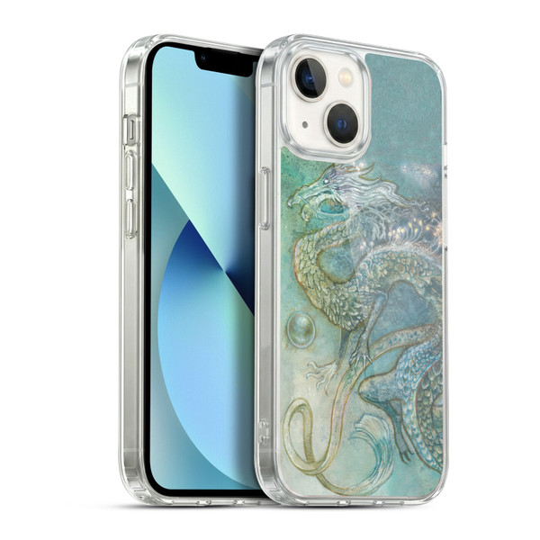 Stephanie Law Graphics Dragon Soft Gel Case for Apple iPhone 13