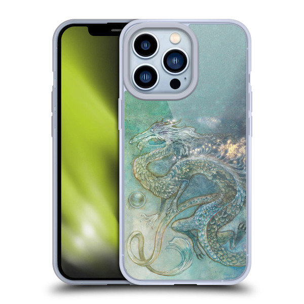 Stephanie Law Graphics Dragon Soft Gel Case for Apple iPhone 13 Pro