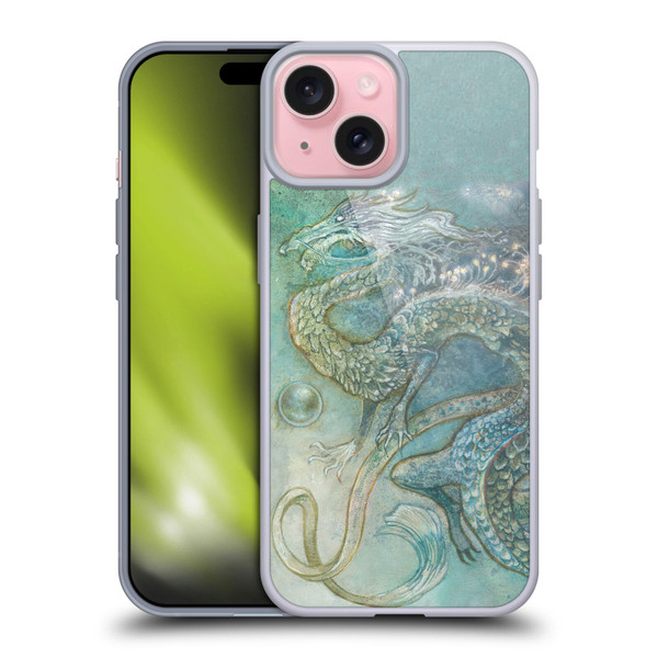 Stephanie Law Graphics Dragon Soft Gel Case for Apple iPhone 15