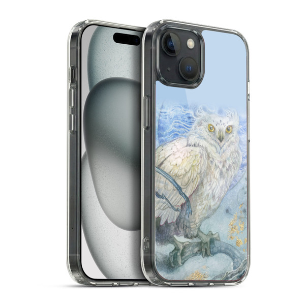 Stephanie Law Graphics Owl Soft Gel Case for Apple iPhone 15 Plus & MagSafe