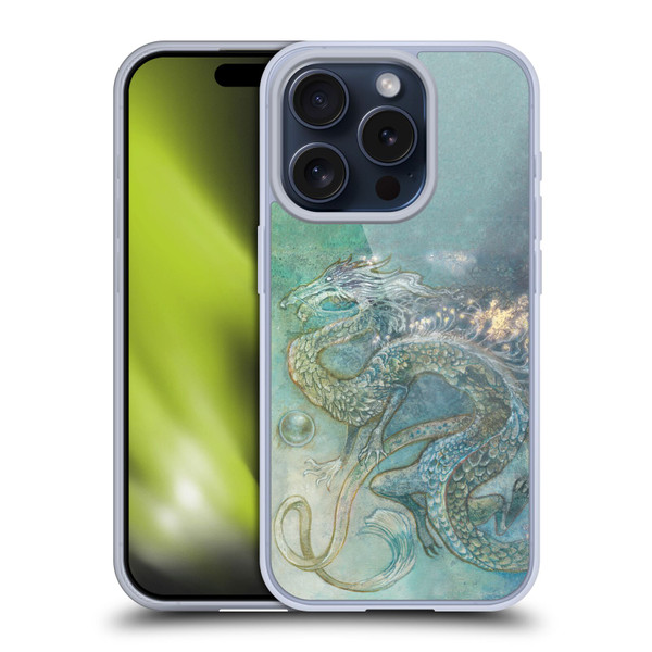 Stephanie Law Graphics Dragon Soft Gel Case for Apple iPhone 15 Pro