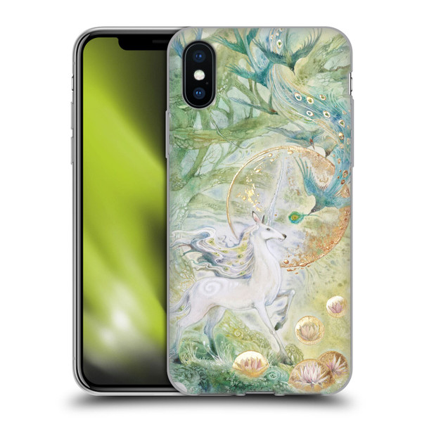 Stephanie Law Graphics A Meeting Of Tangled Paths Soft Gel Case for Apple iPhone X / iPhone XS