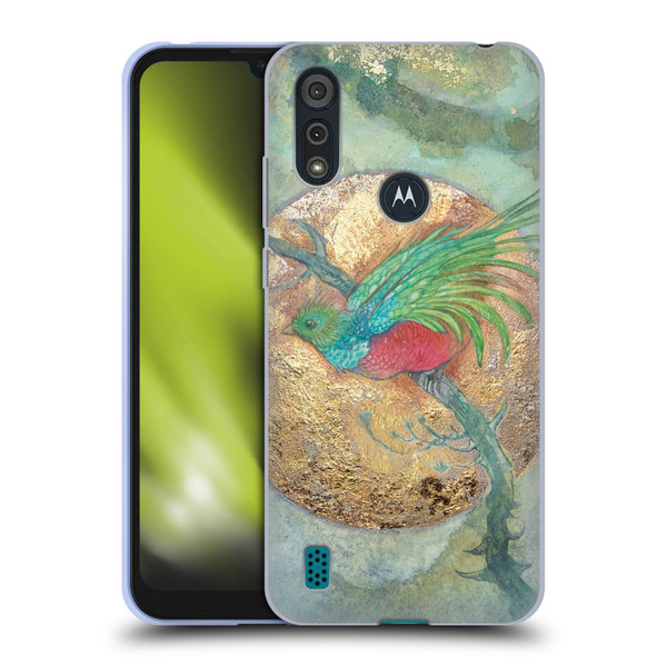 Stephanie Law Graphics Bird Soft Gel Case for Motorola Moto E6s (2020)