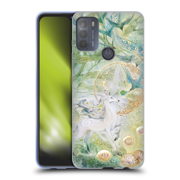 Stephanie Law Graphics A Meeting Of Tangled Paths Soft Gel Case for Motorola Moto G50