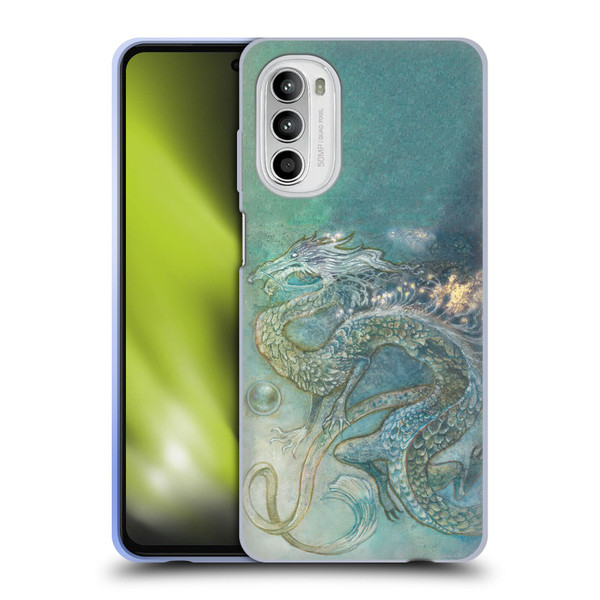Stephanie Law Graphics Dragon Soft Gel Case for Motorola Moto G52