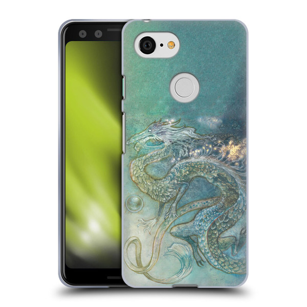 Stephanie Law Graphics Dragon Soft Gel Case for Google Pixel 3