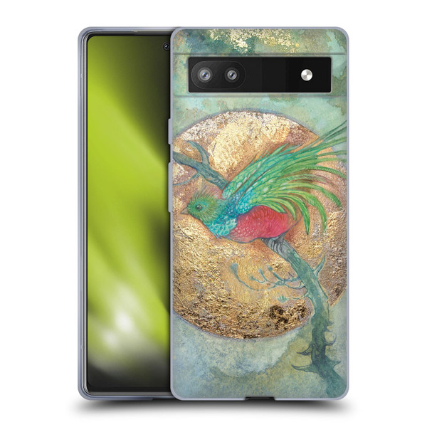 Stephanie Law Graphics Bird Soft Gel Case for Google Pixel 6a