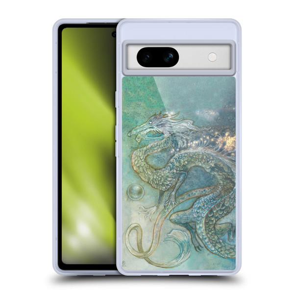 Stephanie Law Graphics Dragon Soft Gel Case for Google Pixel 7a