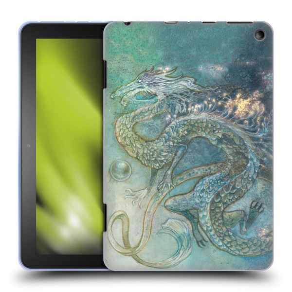 Stephanie Law Graphics Dragon Soft Gel Case for Amazon Fire HD 8/Fire HD 8 Plus 2020