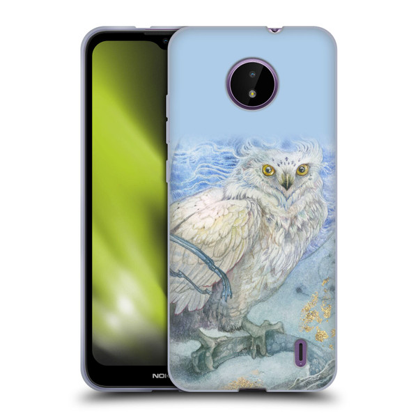 Stephanie Law Graphics Owl Soft Gel Case for Nokia C10 / C20