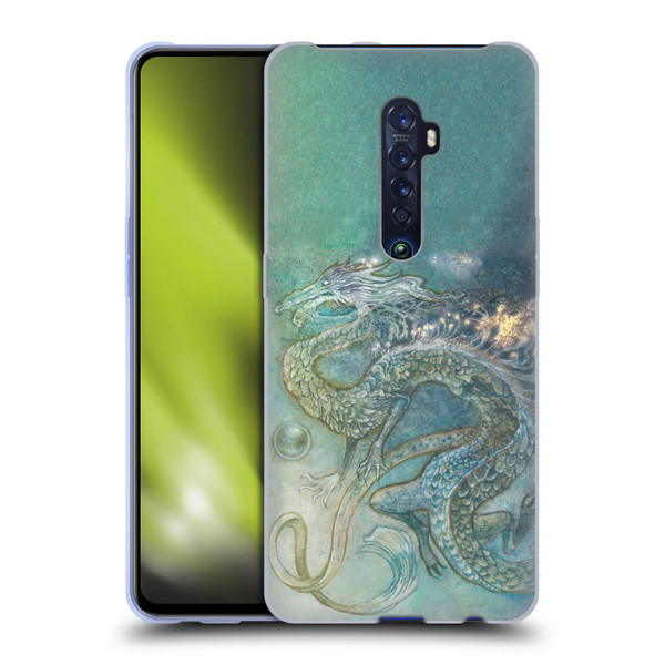 Stephanie Law Graphics Dragon Soft Gel Case for OPPO Reno 2