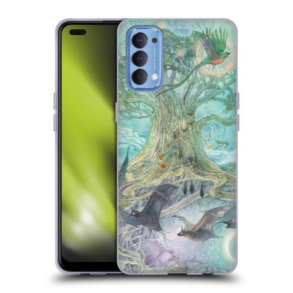 Stephanie Law Graphics Tree Soft Gel Case for OPPO Reno 4 5G