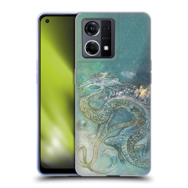 Stephanie Law Graphics Dragon Soft Gel Case for OPPO Reno8 4G