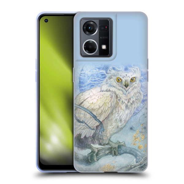 Stephanie Law Graphics Owl Soft Gel Case for OPPO Reno8 4G