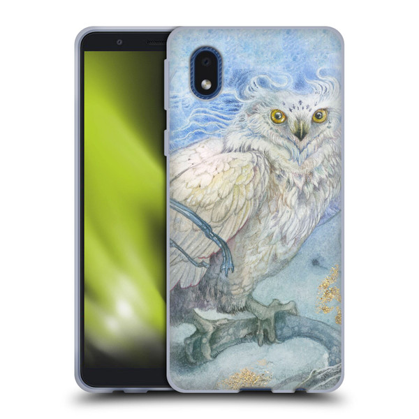 Stephanie Law Graphics Owl Soft Gel Case for Samsung Galaxy A01 Core (2020)