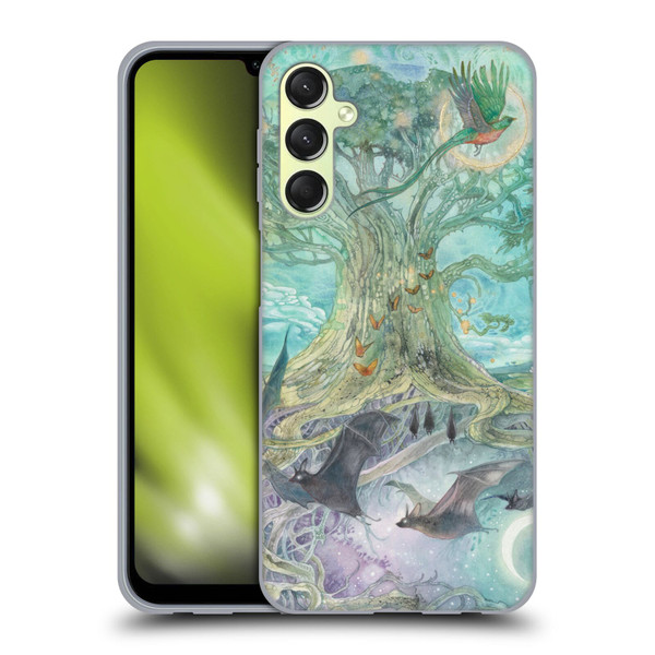 Stephanie Law Graphics Tree Soft Gel Case for Samsung Galaxy A24 4G / M34 5G