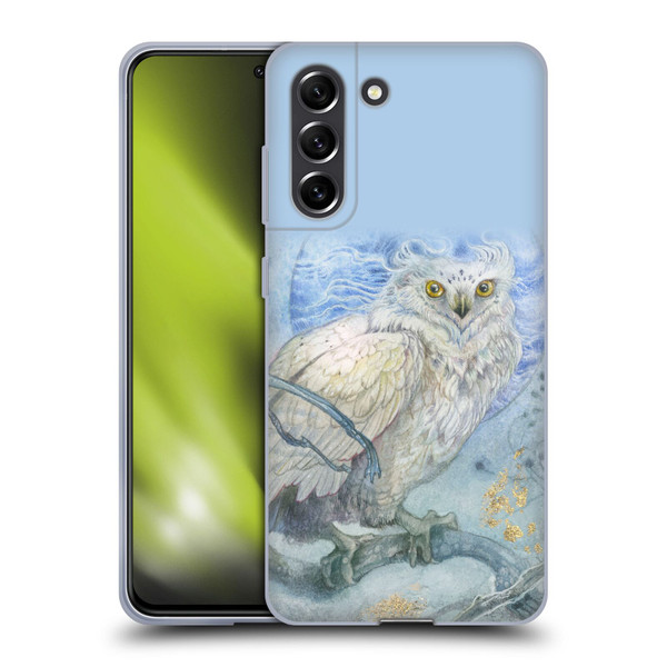 Stephanie Law Graphics Owl Soft Gel Case for Samsung Galaxy S21 FE 5G