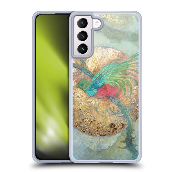Stephanie Law Graphics Bird Soft Gel Case for Samsung Galaxy S21+ 5G