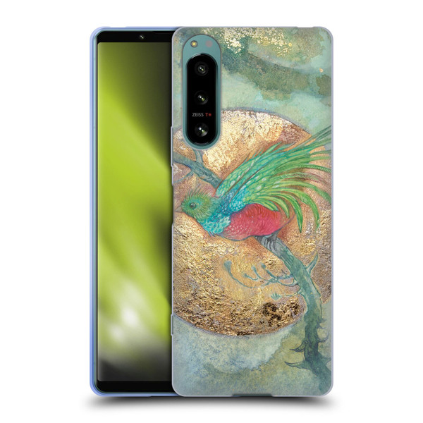 Stephanie Law Graphics Bird Soft Gel Case for Sony Xperia 5 IV