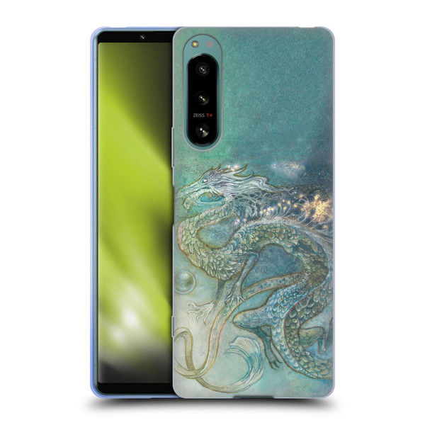 Stephanie Law Graphics Dragon Soft Gel Case for Sony Xperia 5 IV