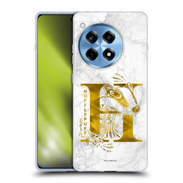 Harry Potter Deathly Hallows IX Hufflepuff Aguamenti Soft Gel Case for OnePlus 12R