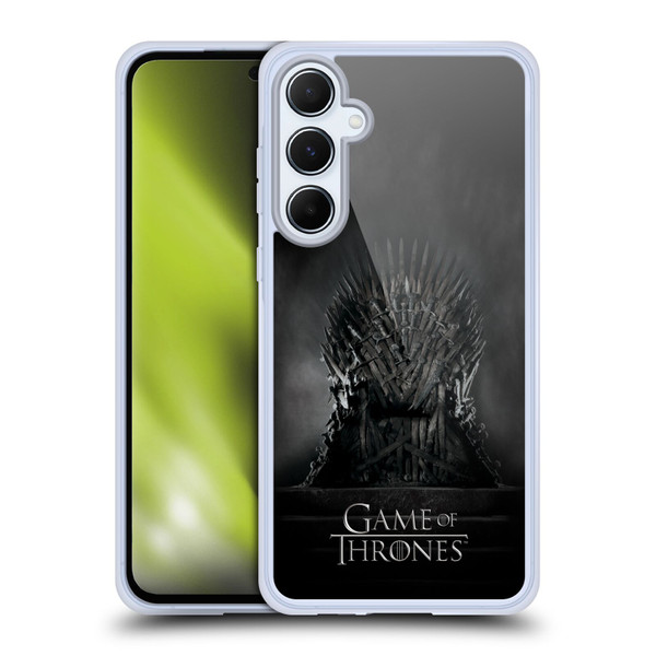 HBO Game of Thrones Key Art Iron Throne Soft Gel Case for Samsung Galaxy A55 5G