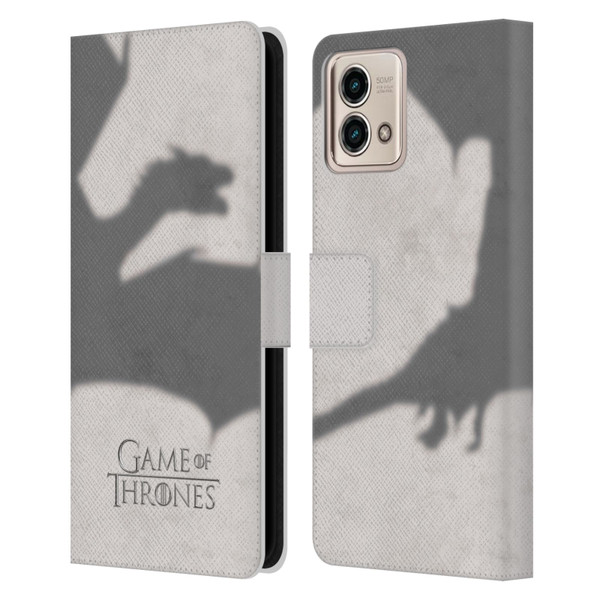HBO Game of Thrones Key Art Dragon Leather Book Wallet Case Cover For Motorola Moto G Stylus 5G 2023