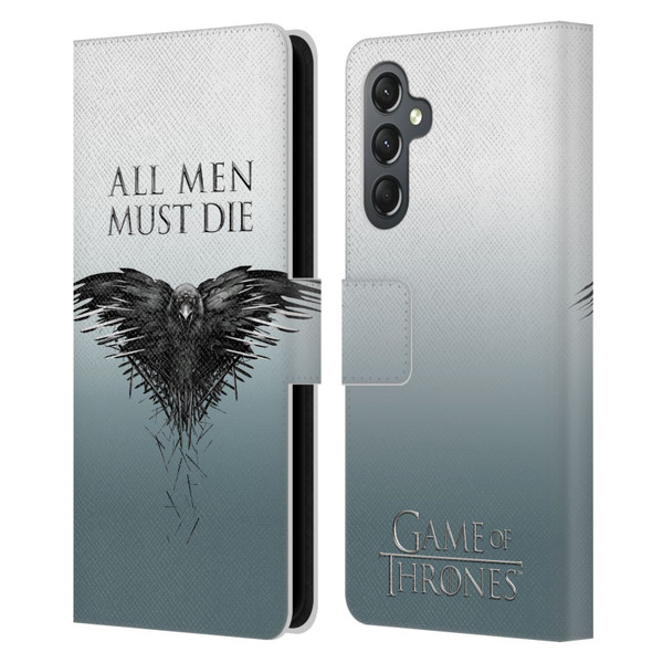 HBO Game of Thrones Key Art All Men Leather Book Wallet Case Cover For Samsung Galaxy A25 5G
