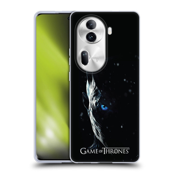 HBO Game of Thrones Season 7 Key Art Night King Soft Gel Case for OPPO Reno11 Pro
