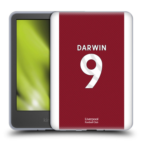 Liverpool Football Club 2023/24 Players Home Kit Darwin Núñez Soft Gel Case for Amazon Kindle 11th Gen 6in 2022
