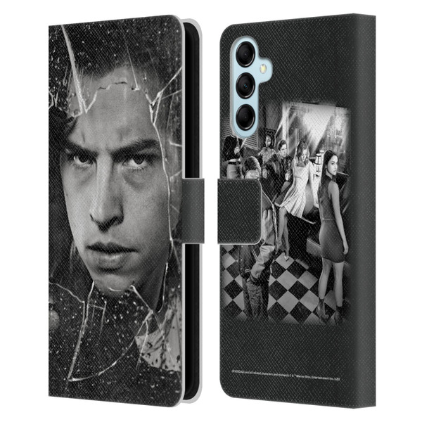 Riverdale Broken Glass Portraits Jughead Jones Leather Book Wallet Case Cover For Samsung Galaxy M14 5G