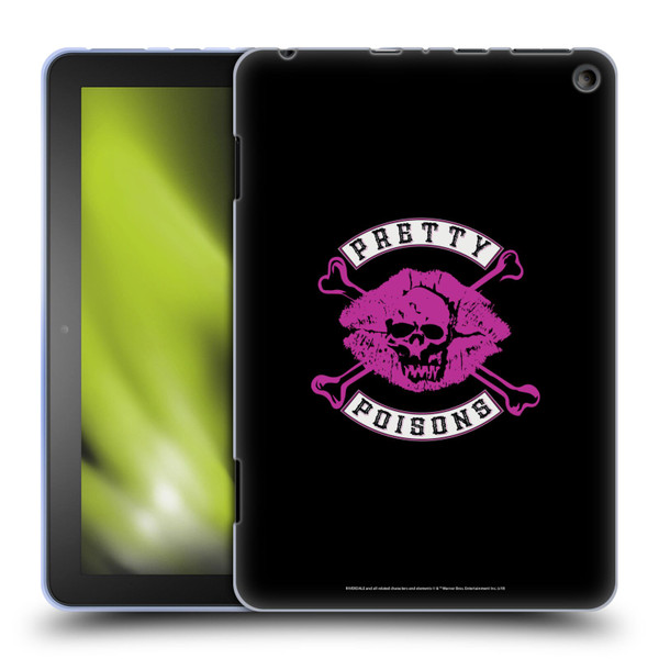 Riverdale Graphic Art Pretty Poisons Soft Gel Case for Amazon Fire HD 8/Fire HD 8 Plus 2020