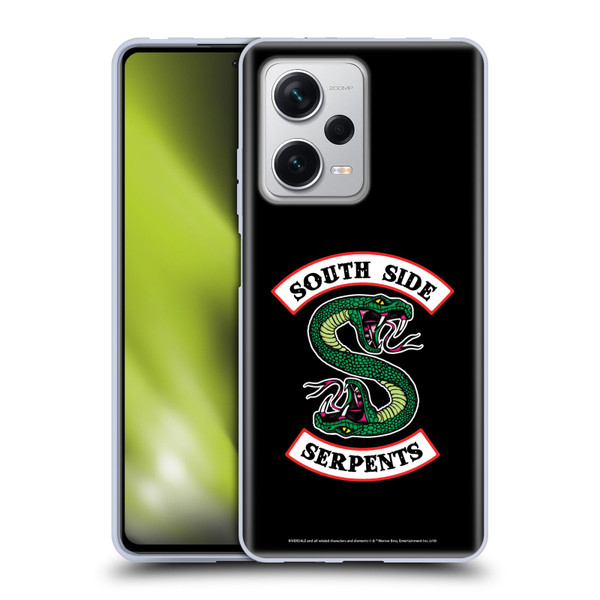 Riverdale Graphic Art South Side Serpents Soft Gel Case for Xiaomi Redmi Note 12 Pro+ 5G