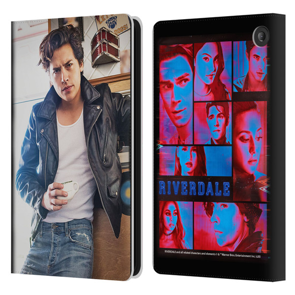 Riverdale Posters Jughead Jones 2 Leather Book Wallet Case Cover For Amazon Fire 7 2022