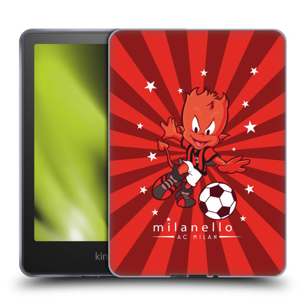 AC Milan Children Milanello 2 Soft Gel Case for Amazon Kindle Paperwhite 5 (2021)