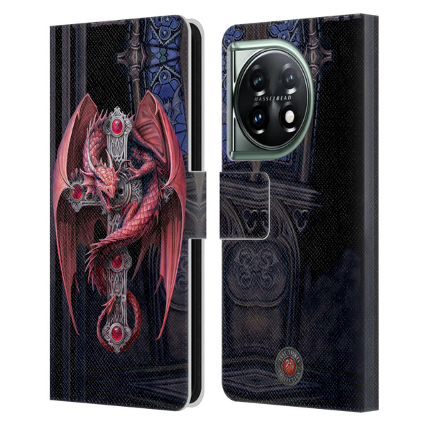 Anne Stokes Dragons Gothic Guardians Leather Book Wallet Case Cover For OnePlus 11 5G