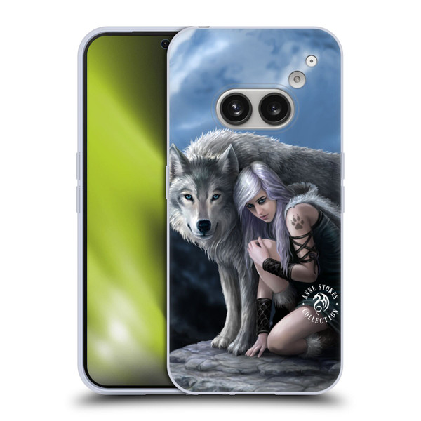 Anne Stokes Wolves Protector Soft Gel Case for Nothing Phone (2a)