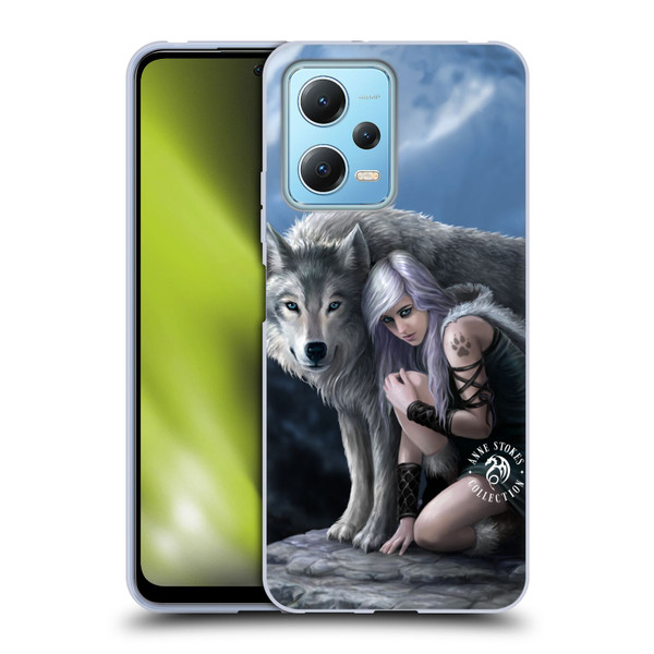 Anne Stokes Wolves Protector Soft Gel Case for Xiaomi Redmi Note 12 5G