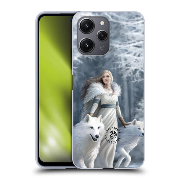 Anne Stokes Wolves Winter Guardians Soft Gel Case for Xiaomi Redmi 12