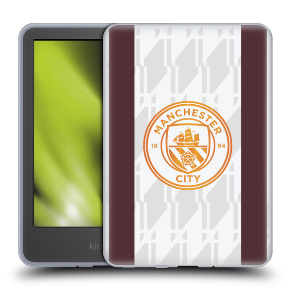 Manchester City Man City FC 2023/24 Badge Kit Away Soft Gel Case for Amazon Kindle 11th Gen 6in 2022