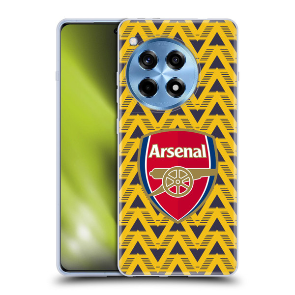 Arsenal FC Logos Bruised Banana Soft Gel Case for OnePlus 12R