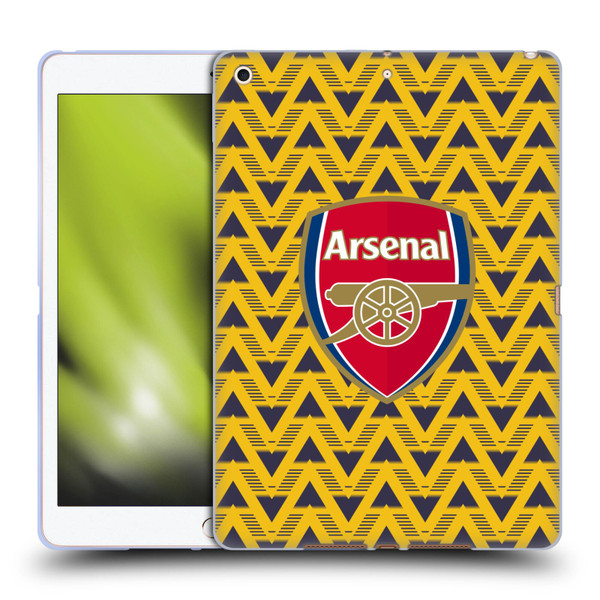Arsenal FC Logos Bruised Banana Soft Gel Case for Apple iPad 10.2 2019/2020/2021